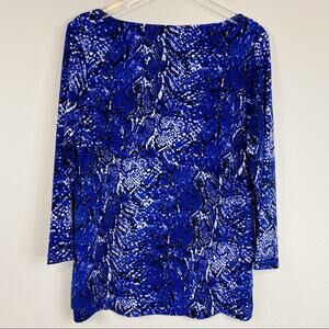 Tiered Career Blouse Sz M